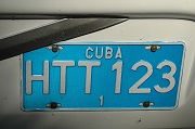 Bild Autonummer Cuba